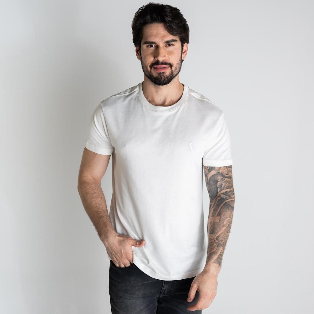 Caiseta Reserva alha Trabalhada Off White