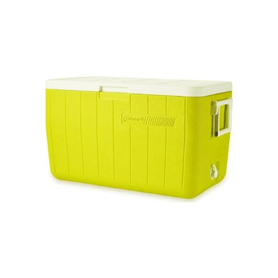 Caixa Coleman Térmica 45,4L 48 Qt - Amarelo é boa?
