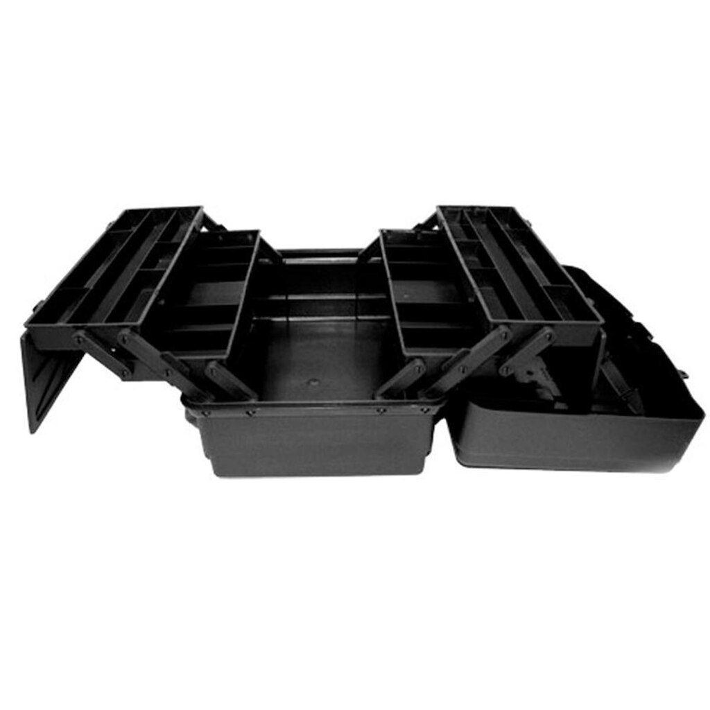 Caixa de Pesca 4 Bandejas Preto CX4BJP-P - HI