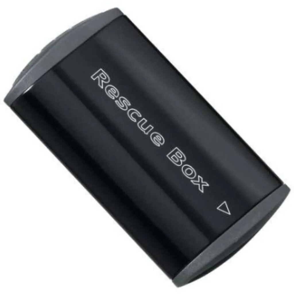 Caixa de Remendo Rápido Topeak Rescue Box Preto com 6 Unid.