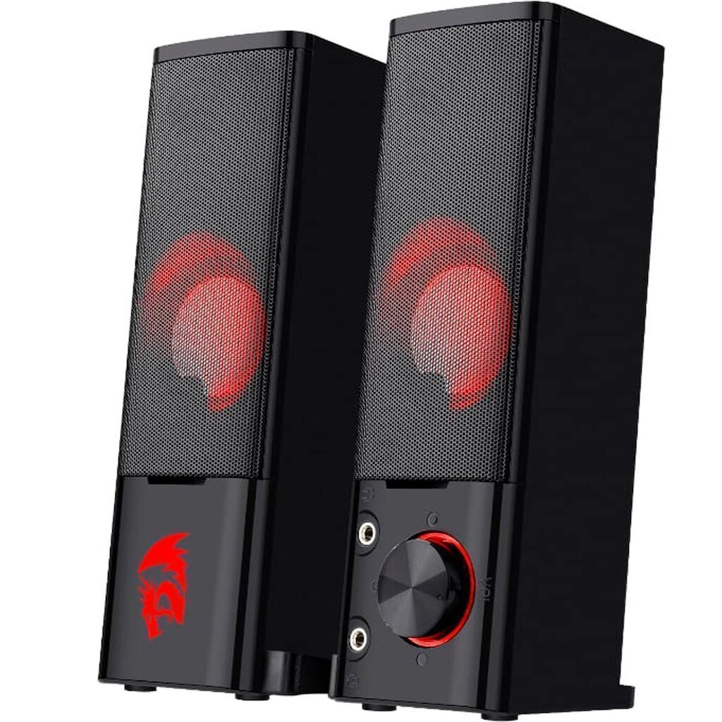 Caixa de Som 2.0 Redragon Orpheus - 3W RMS - LED Vermelho - GS550