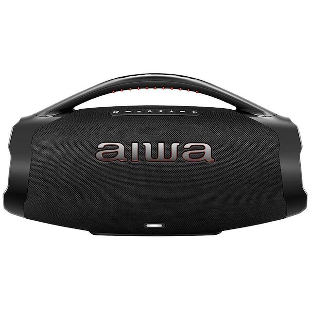 Caixa de Som Aiwa Boombox Plus AWS-BBS-01-B Bluetooth Amplificada 200W USB