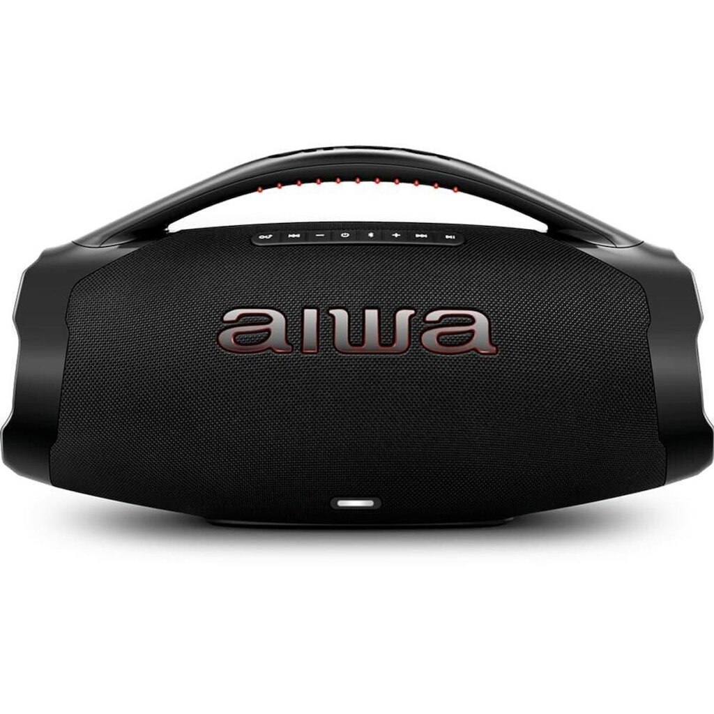 Caixa de Som Aiwa Boombox Plus BBS-01-B, Bluetooth, 200W RMS, IP66, 30 Horas de Bateria,4899-01