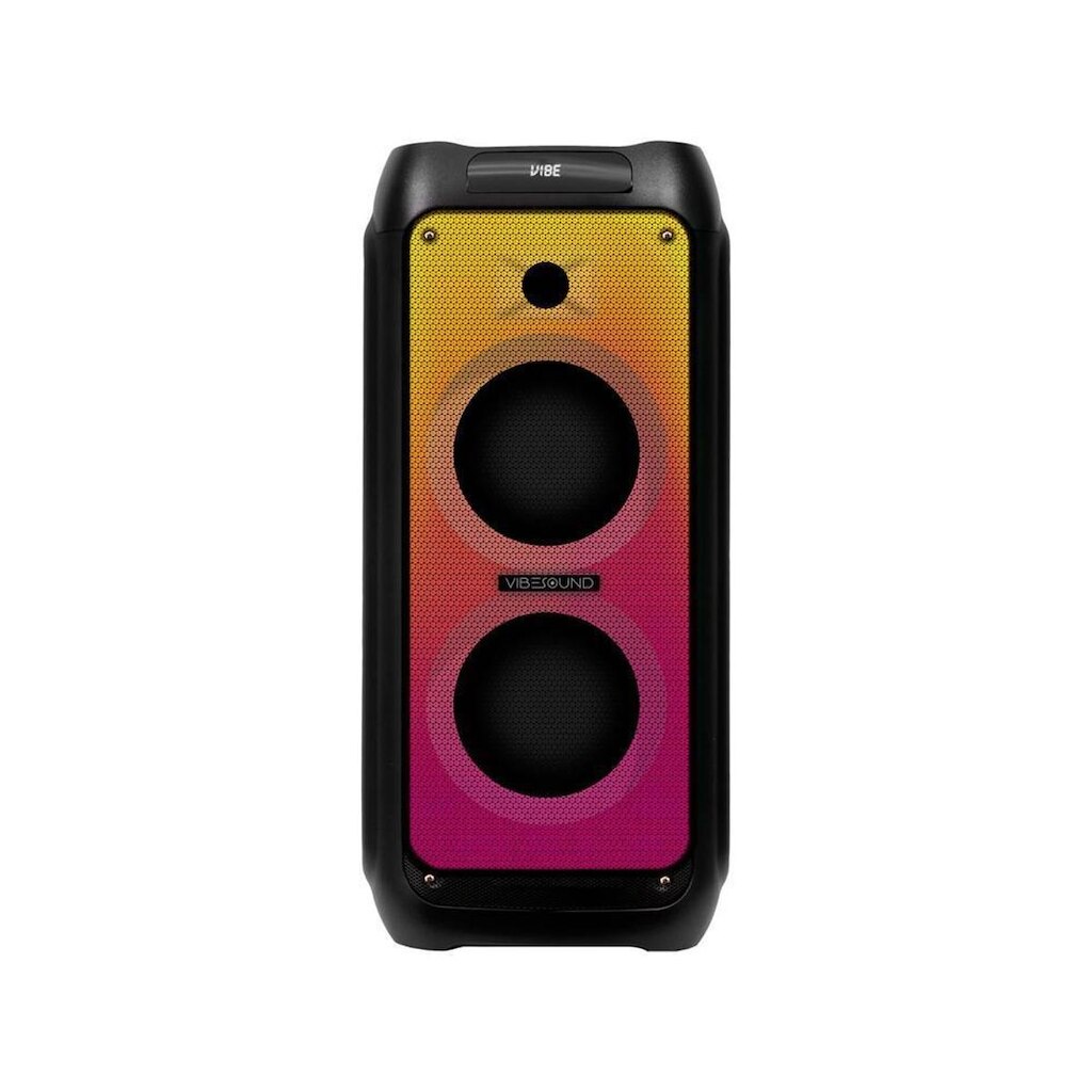 Caixa de Som Amplificada Bluetooth Vivensis Vibe Sound V7 Fire 1800W USB