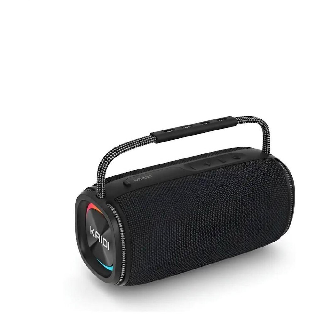 Caixa de Som Bluetooth 5.2 Kaidi KNC 821 + Potencia e Tecnologia TWS Led RGB até 6hs música 833 828