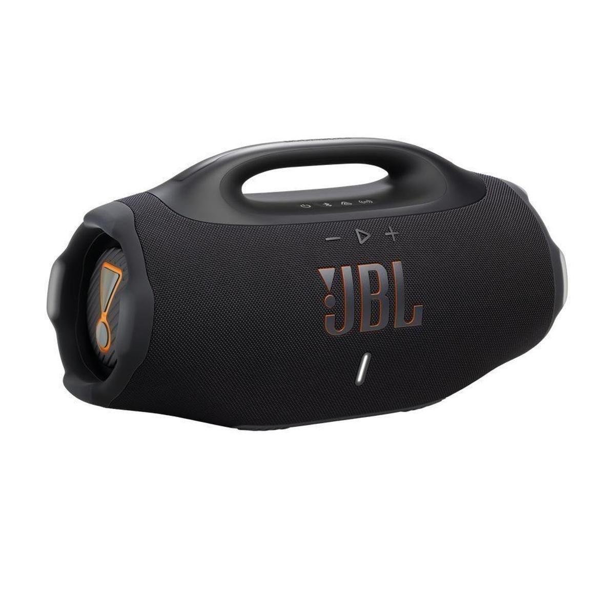Caixa de Som Bluetooth JBL Boombox 4 Preta Menor preço em Caixa de Som Bluetooth JBL Boombox 4 Preta