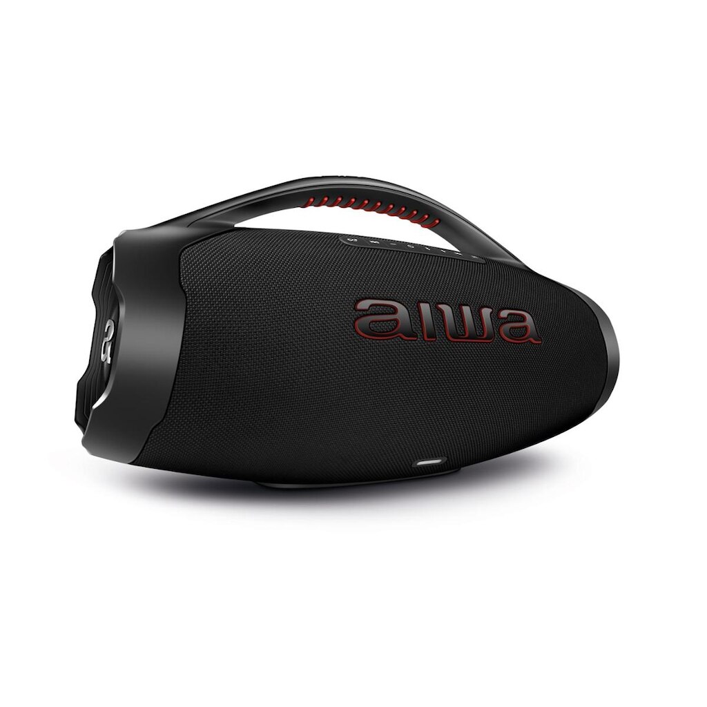 Caixa de Som Boombox Plus AIWA BBS01B 200W Bluetooth 30H IP66 USB
