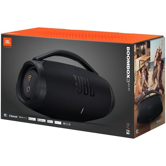 Caixa De Som JBL Boombox 3 Wi-Fi e Bluetooth