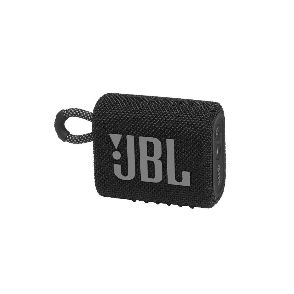 Caixa De Som Jbl Go 3 Portátil Com Bluetooth Menor preço em Caixa De Som Jbl Go 3 Portátil Com Bluetooth