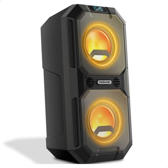Caixa de Som Motorola Sonic Maxx 820 com amplificador Bluetooth 80W Entrada USB Auxiliar - Preto Menor preço em Caixa de Som Motorola Sonic Maxx 820 com amplificador Bluetooth 80W Entrada USB Auxiliar - Preto