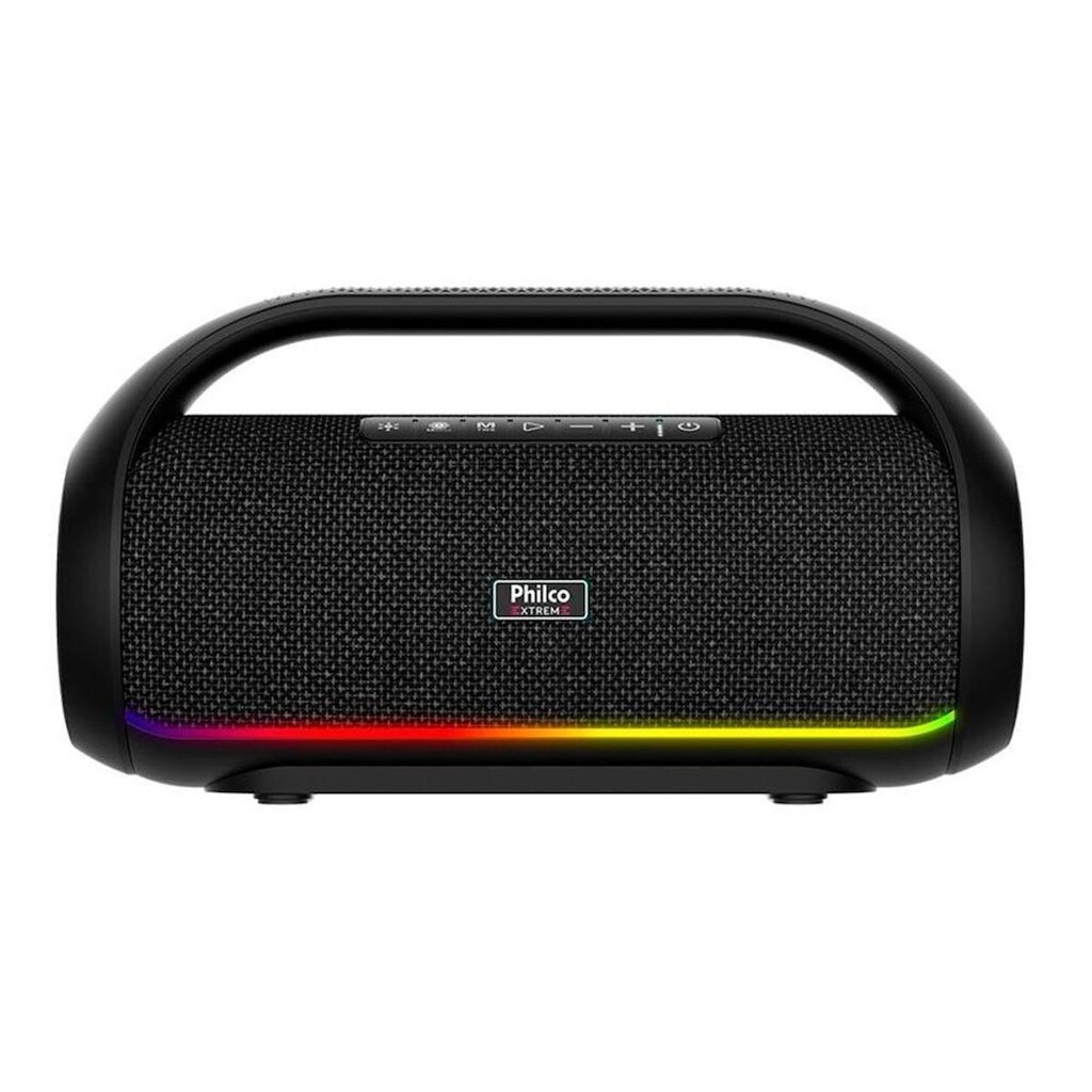 Caixa de Som Philco Extreme PBS220BT, Bluetooth V5.3, USB-C, 220W, IPX5, Preto - 56603791
