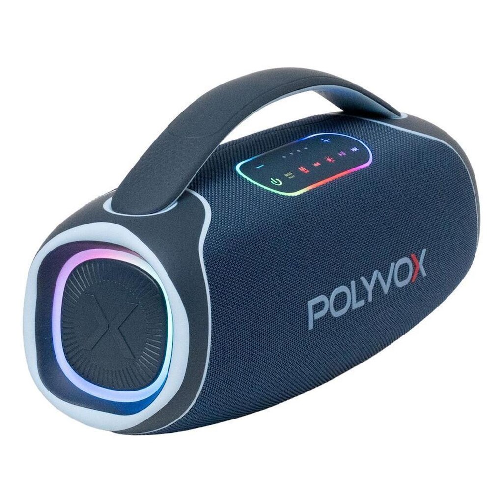 Caixa de Som Polyvox Boombox XB-2 Bluetooth Amplificada Portátil 140W USB