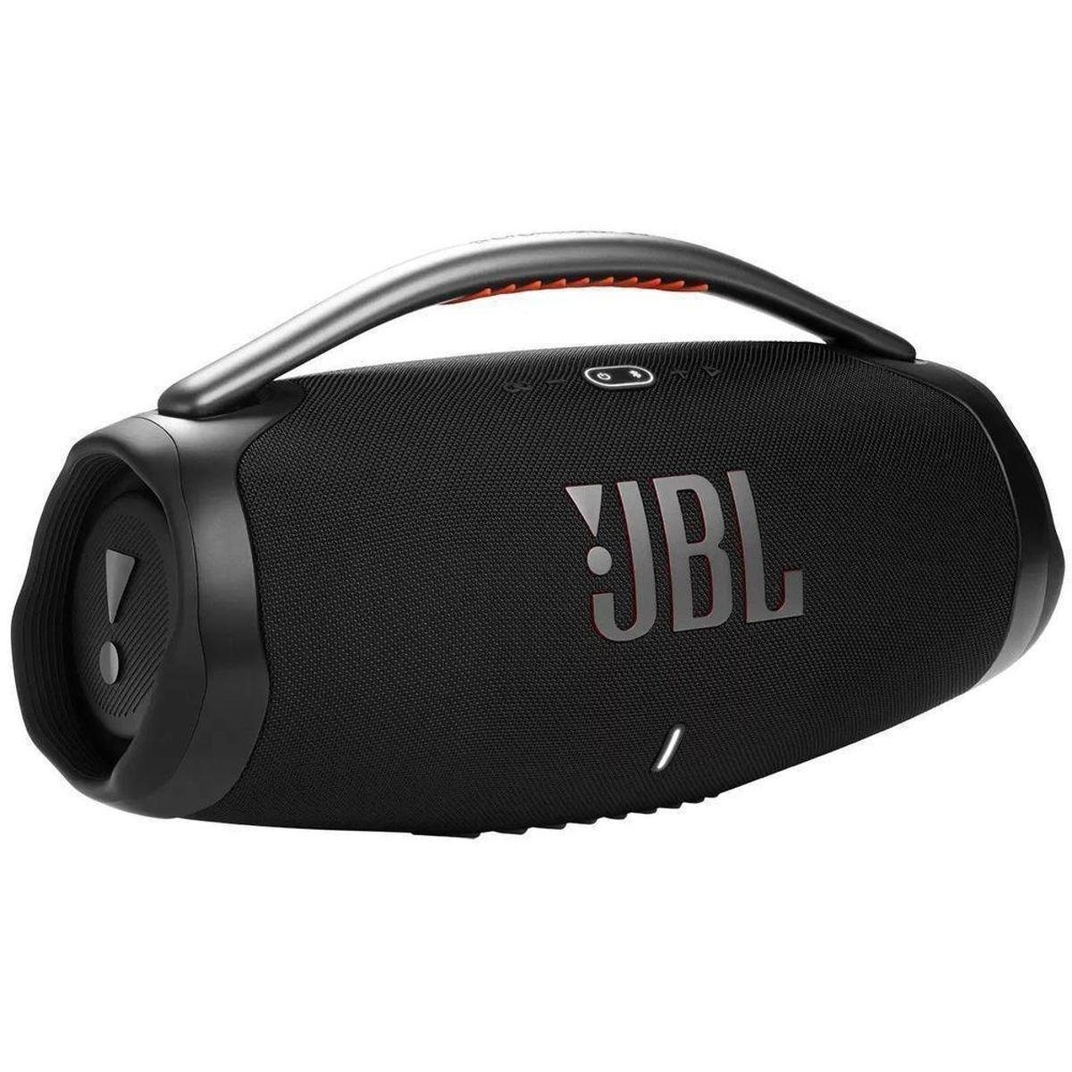 Caixa de Som Portátil Jbl Ipx7 Boombox 3 com Bluetooth 5.3 Preto Menor preço em Caixa de Som Portátil Jbl Ipx7 Boombox 3 com Bluetooth 5.3 Preto
