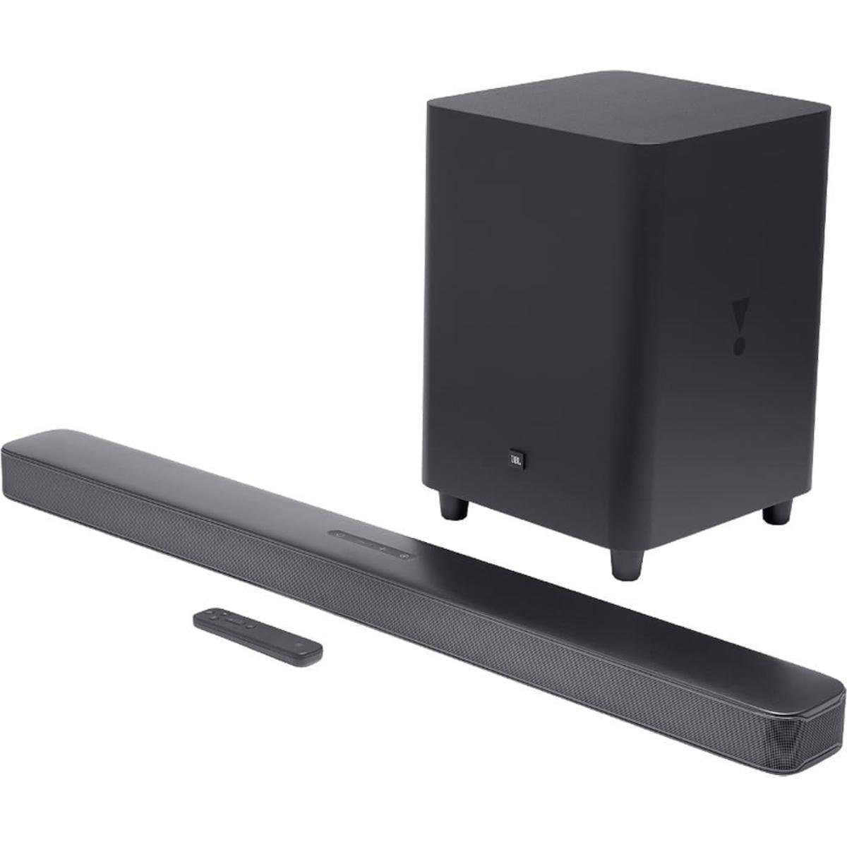 Caixa de Som Soundbar JBL Bar 5.1 325W RMS WiFi Bluetooth HDMI 4K