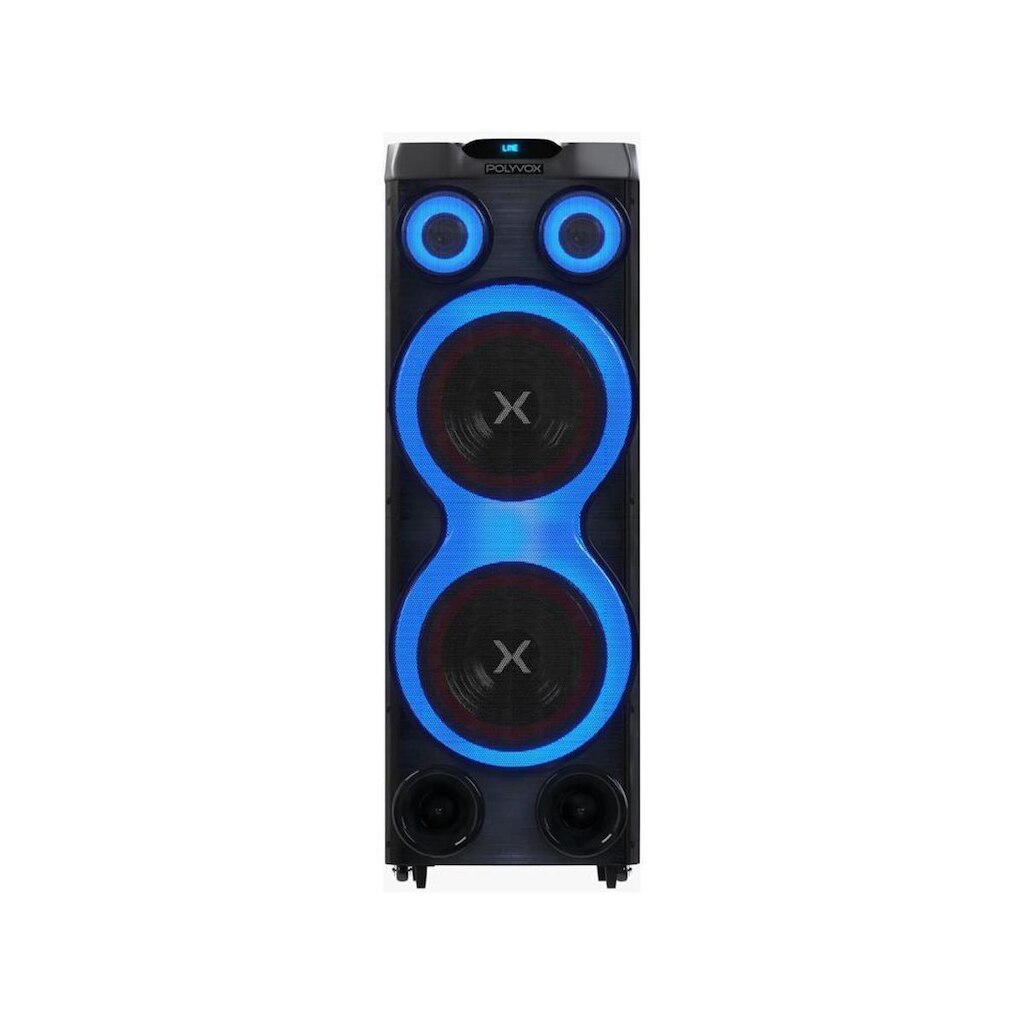 Caixa de Som Torre Polyvox XT-2212T Smart Speaker Bluetooth 2500W