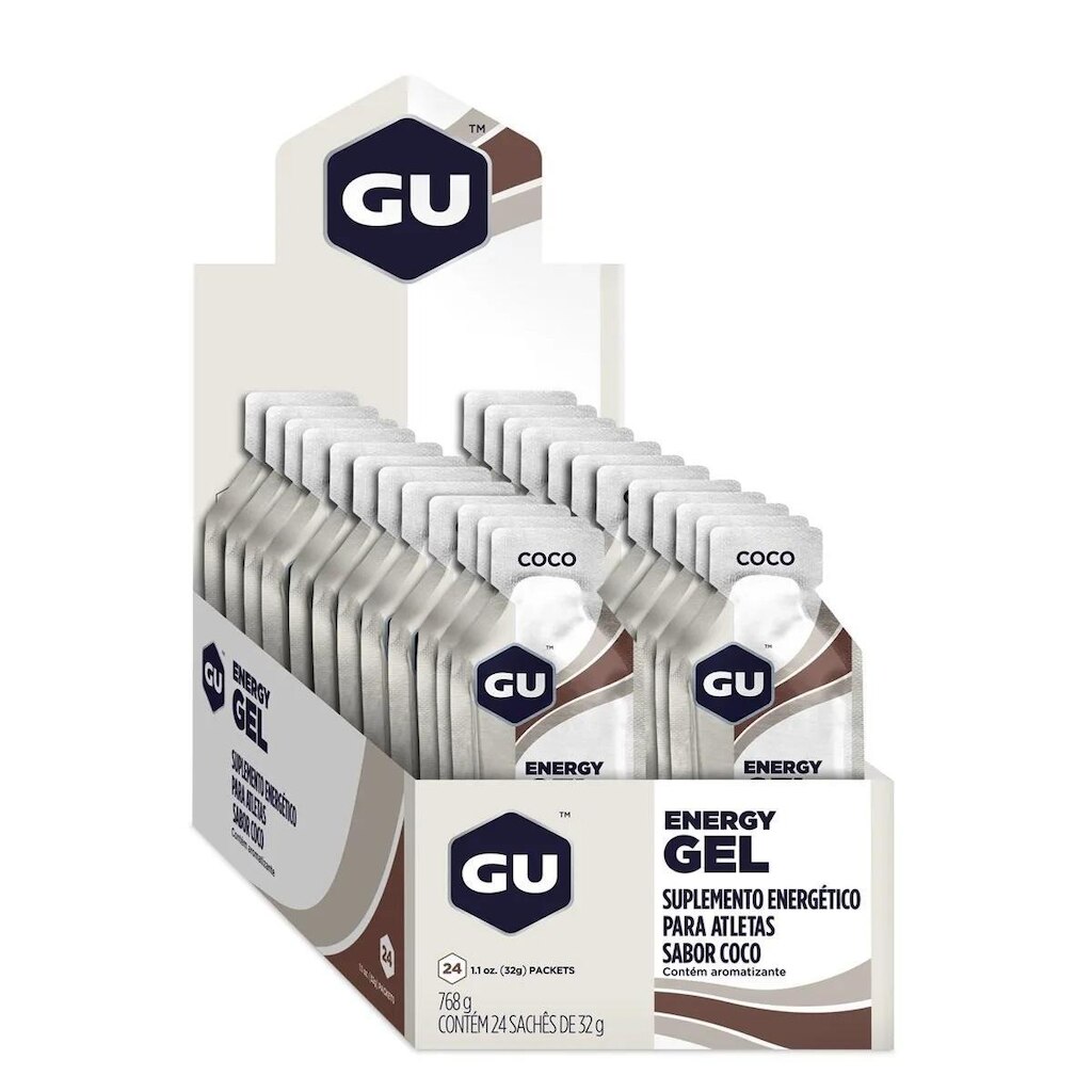 Caixa Gu Energy Gel Sache  24 Unidades