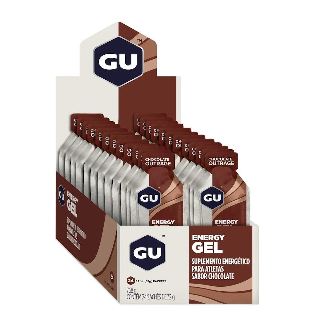 Caixa Gu Energy Gel Sache  24 Unidades
