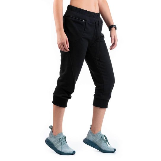 Calça 3/4 Moletom Princess Feminina