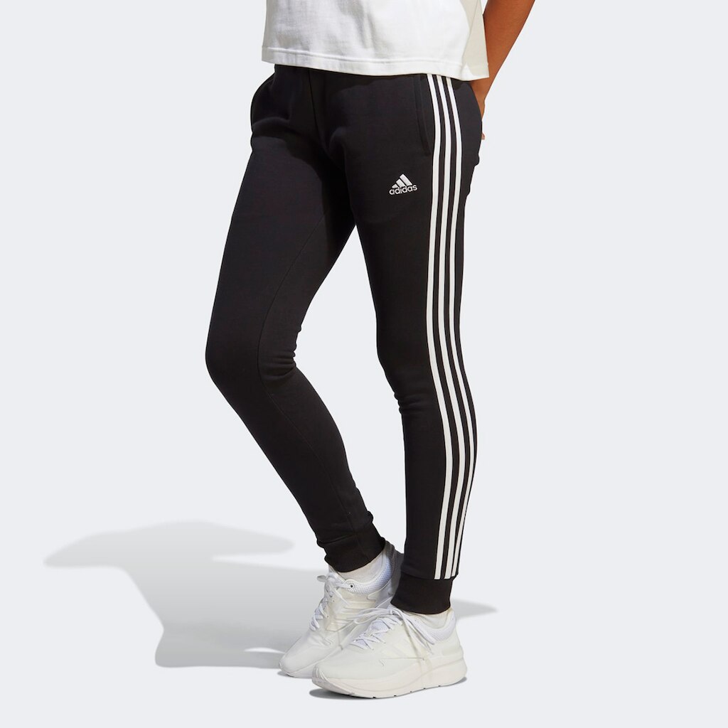 Calça Adidas 3 Listras Com Bolso Feminina