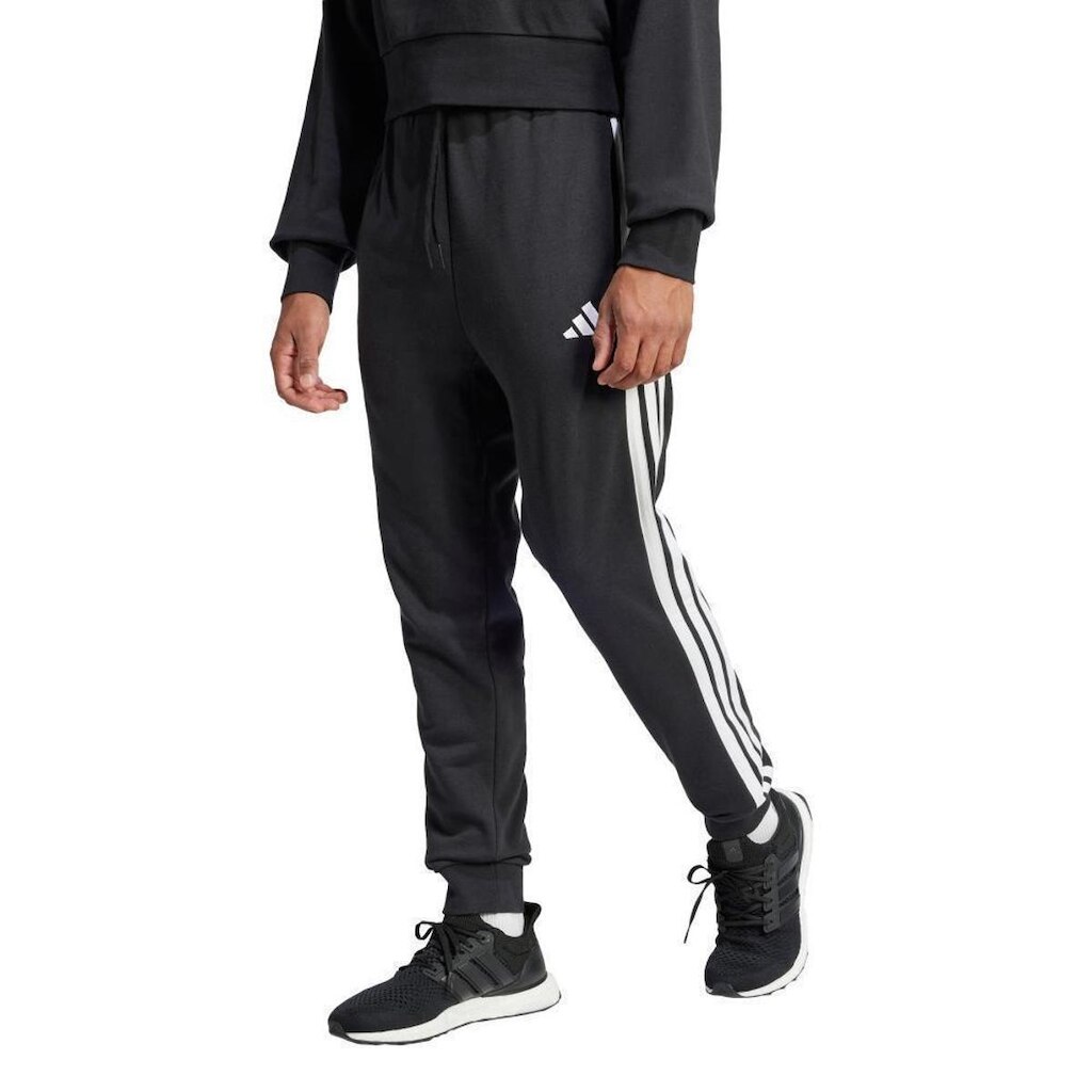 Calça Adidas Essentials French Terry 3 listras Masculina