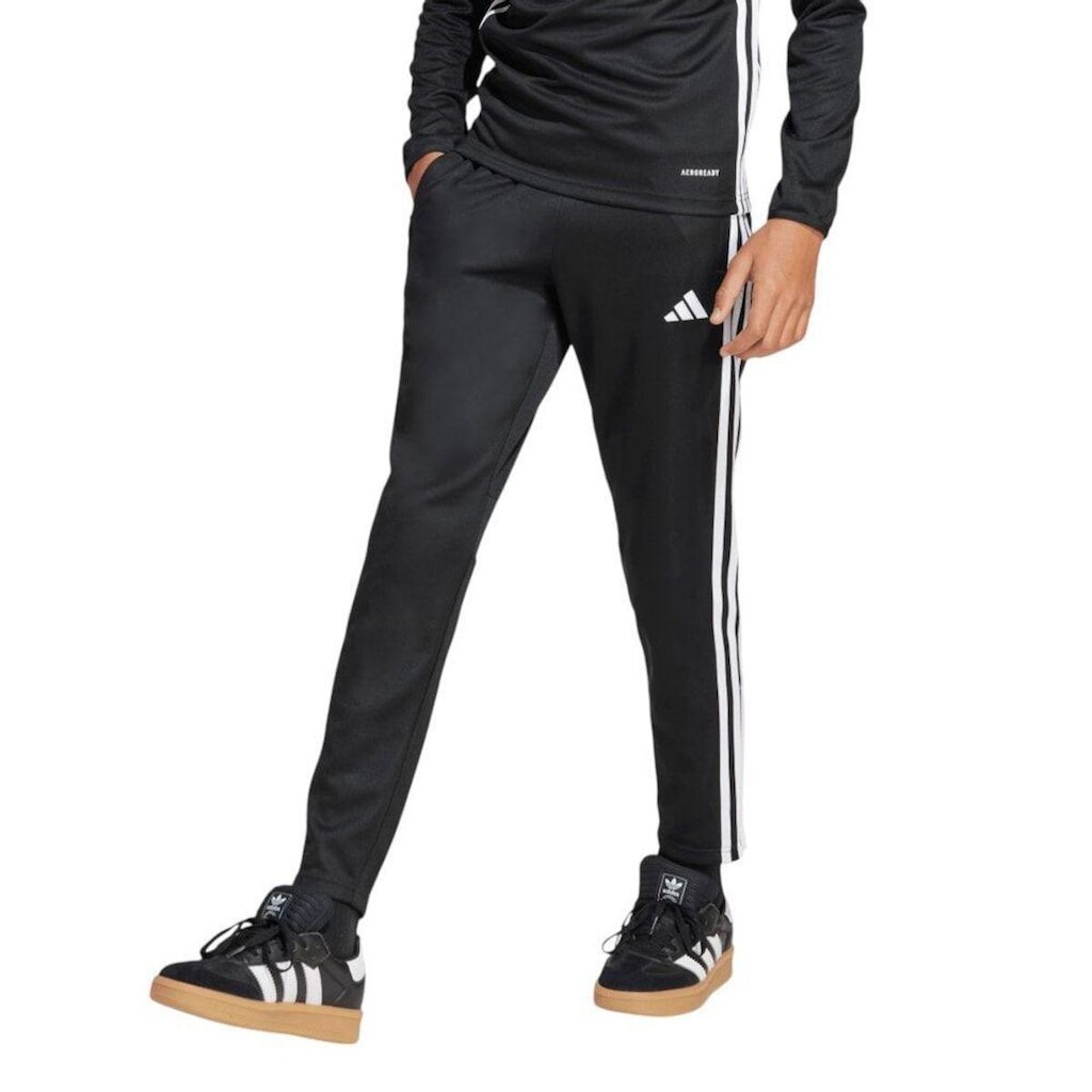 Calça Adidas Essentials Tiro 25 Infantil - Preto 11-12
