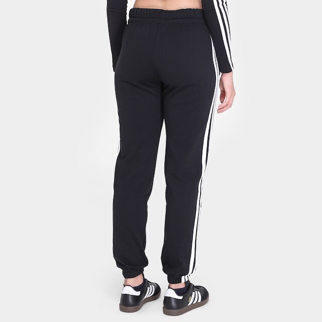 Calça Adidas French Terry 3 Stripes Feminino