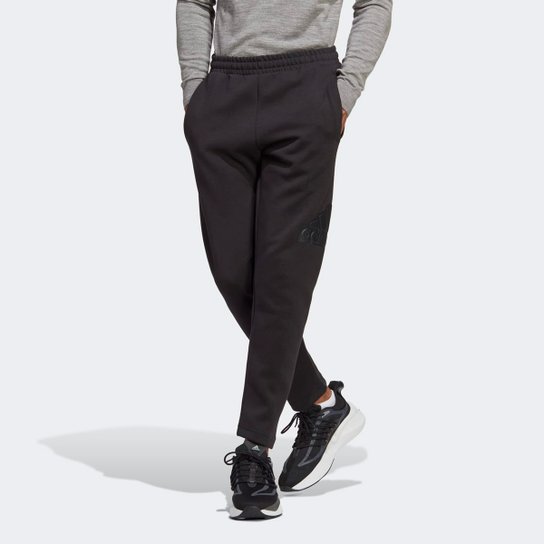 Calça Adidas Future Icon Bos Masculina - Preto Menor preço em Calça Adidas Future Icon Bos Masculina - Preto