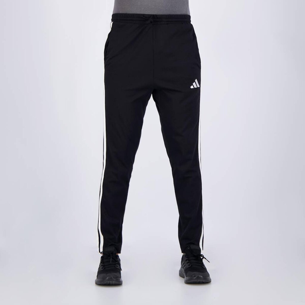 Calça Adidas Single Jersey 3 Listras Masculina