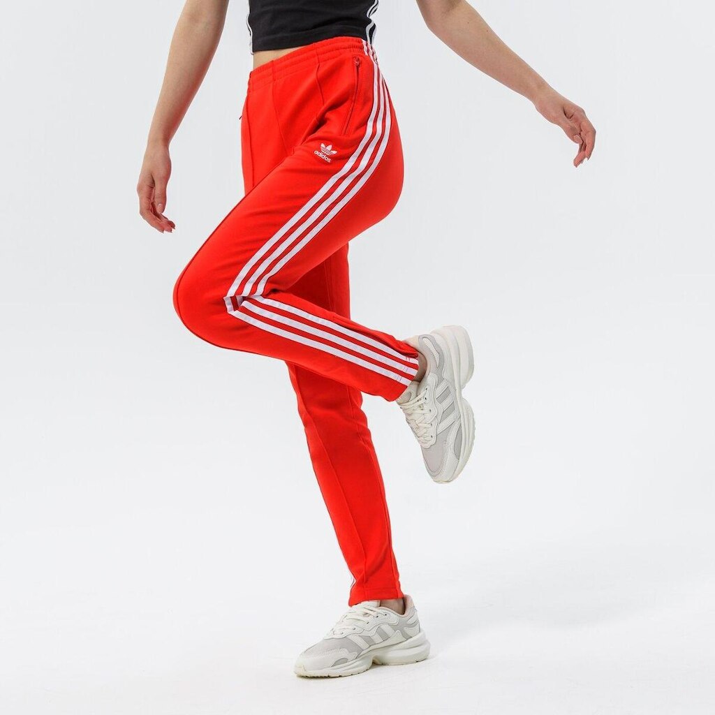 Calca Adidas Sst Primeblue Vermelha