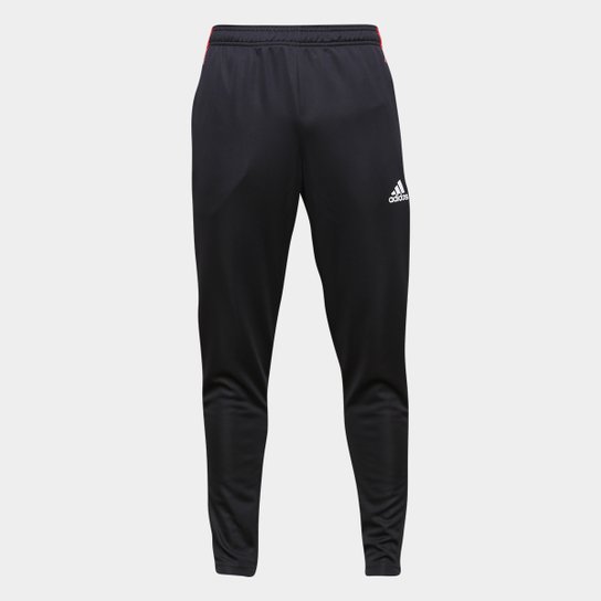 Calça Adidas Tiro 21 Track Masculina - Preto+Vermelho Menor preço em Calça Adidas Tiro 21 Track Masculina - Preto+Vermelho