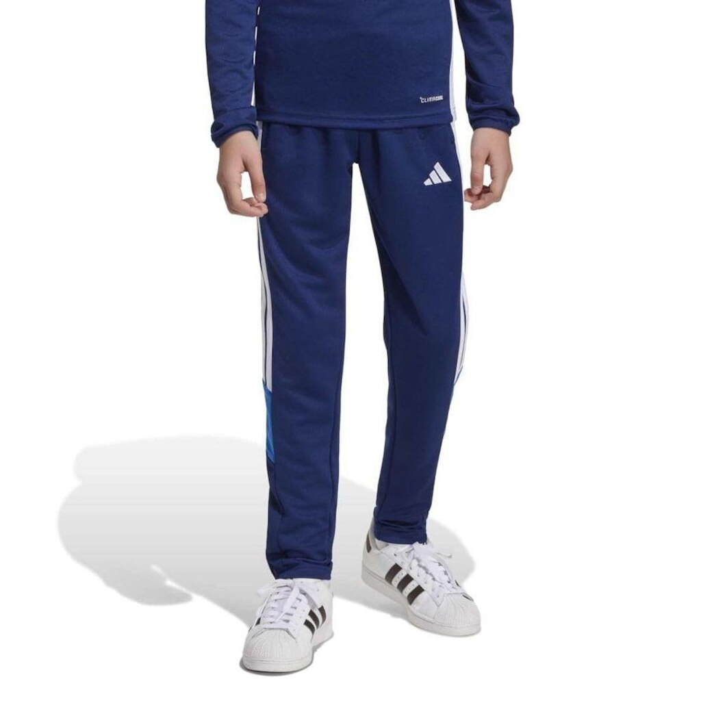 Calça Adidas Tiro Essentials Infantil - Azul 15-16