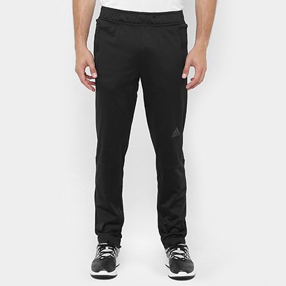 Calça Adidas Workout Climalite Masculina - Preto | Netshoes