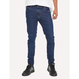 Calça Aeropostale Masculina Jeans Skinny Aero Azul Escuro