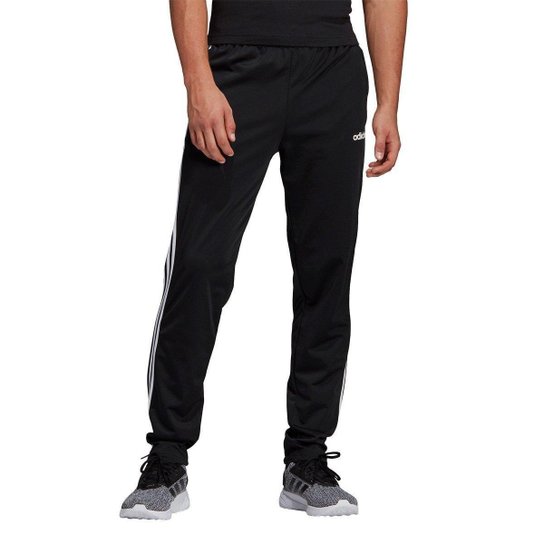 Calça Afunilada Adidas Essentials Masculina - Preto e Branco é ruim? Calça Afunilada Adidas Essentials Masculina - Preto e Branco é boa?