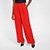 Calça Alfaiataria Colcci Pregas Feminina - Vermelho