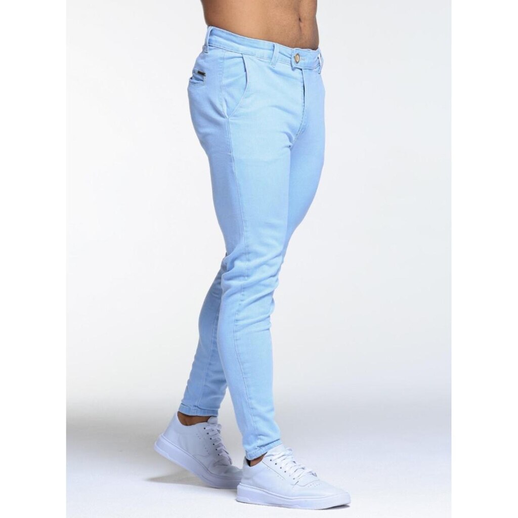 Calça Alfaiataria Italiana Jeans Skinny Masculina Codi Jeans