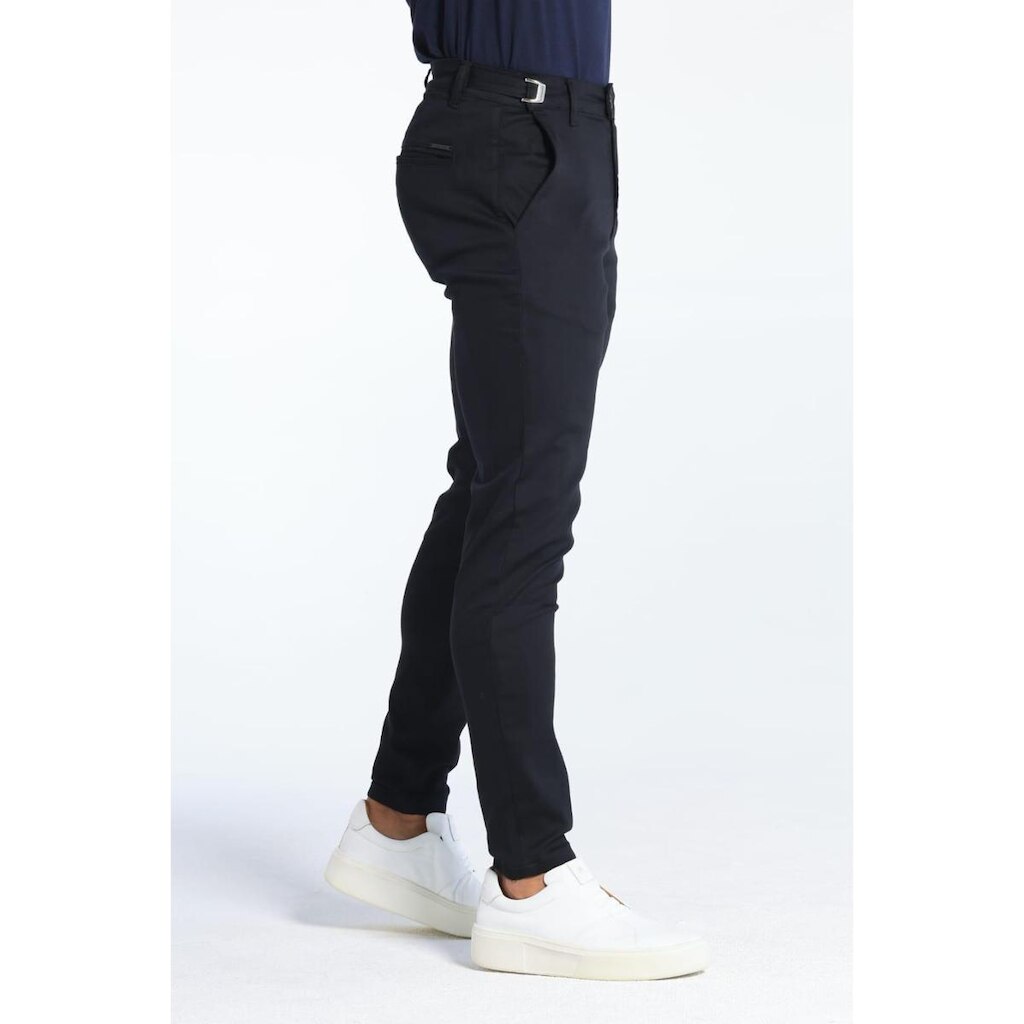 Calça Alfaiataria Italiana Skinny Com Ajuste Regulagem Cós