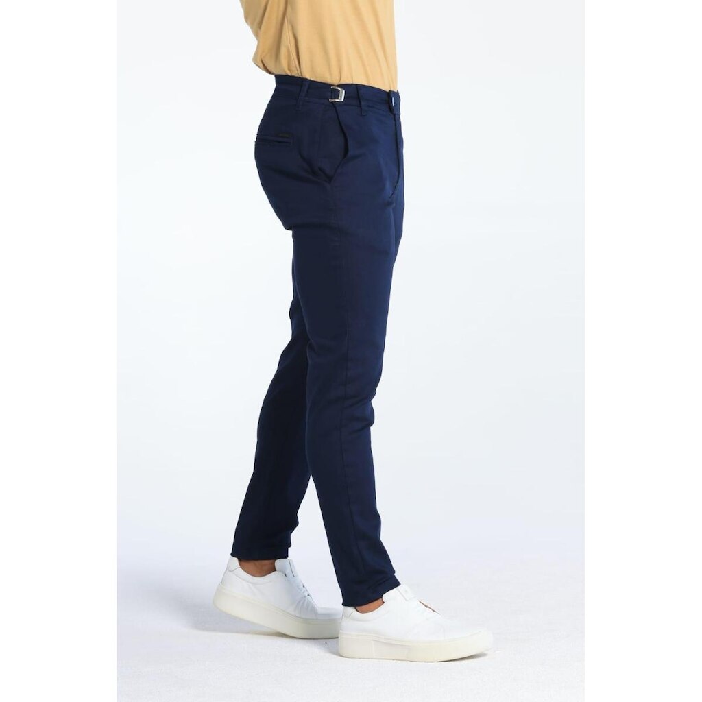 Calça Alfaiataria Italiana Skinny Com Ajuste Regulagem Cós