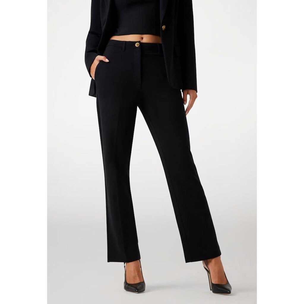 Calça Alfaiataria Reta Eco Preto