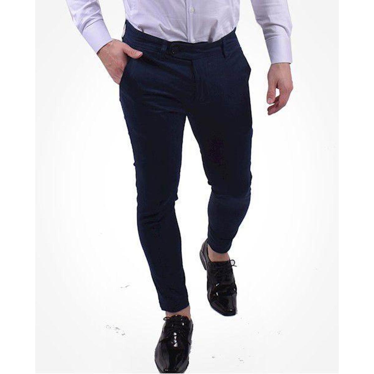 calça alfaiataria slim