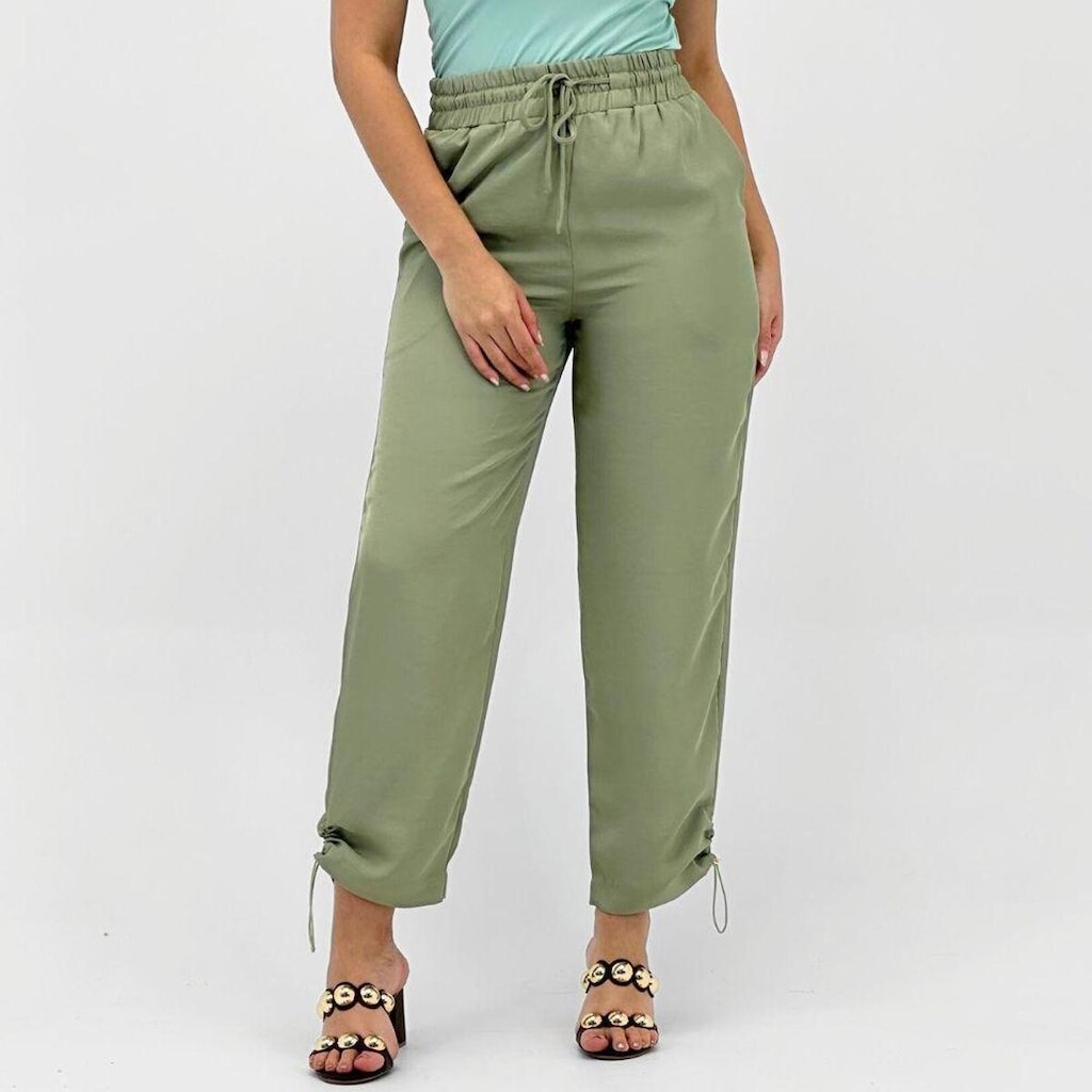 Calça Alpelo Reta Tecido Feminina