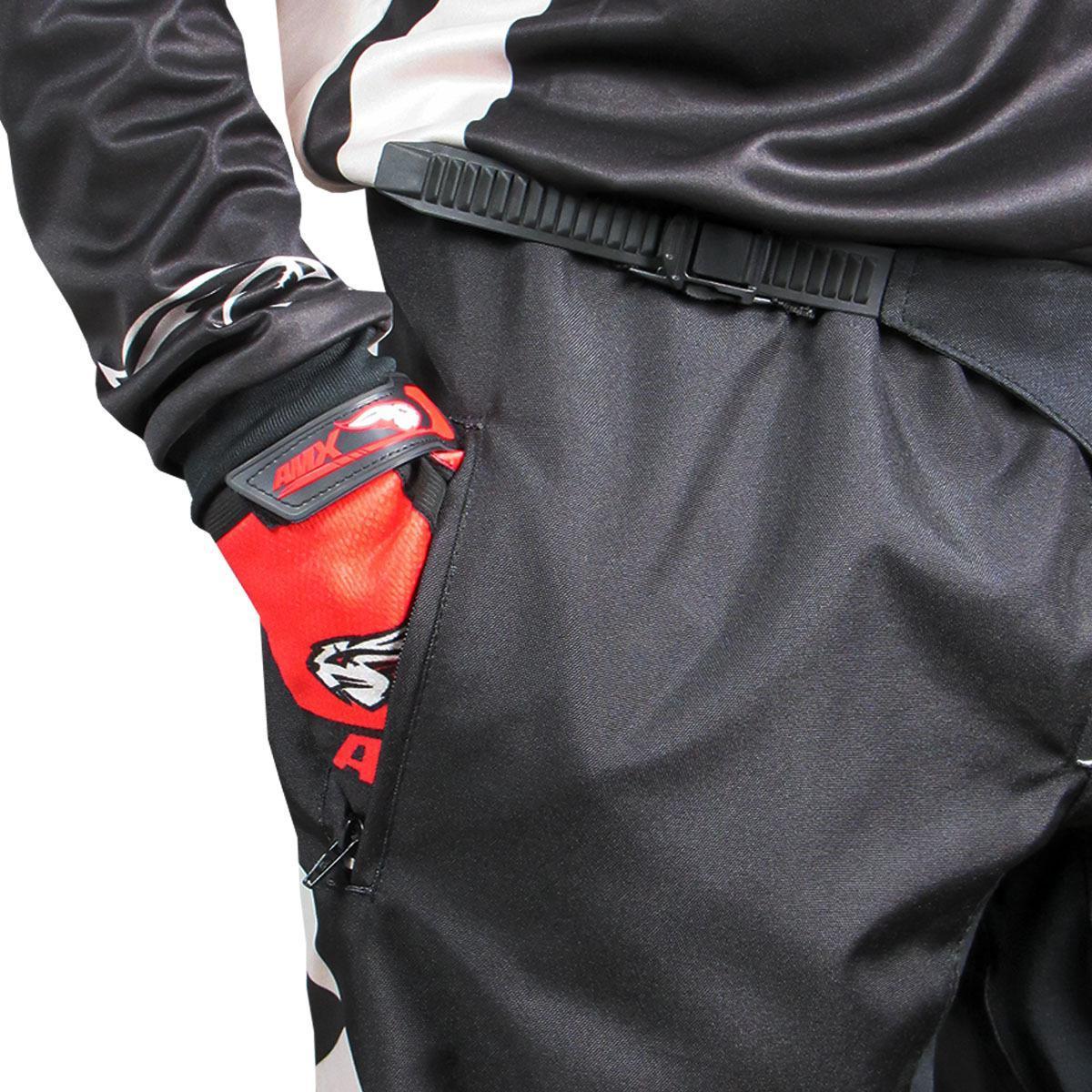 Calça Amx Classic Start C/ Bolso Trilha Motocross Enduro Velocross