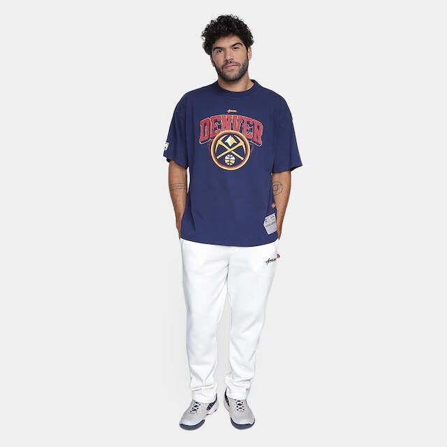CALÇA APPROVE X NBA MOLETOM OFF WHITE