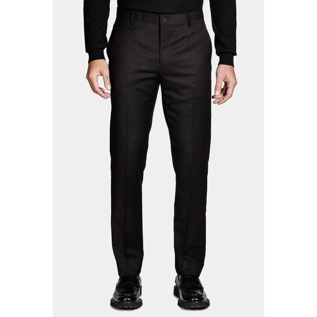 Calça Aramis Alfaiataria Slim Com Elastano Preto