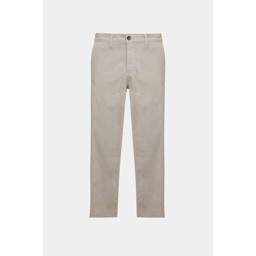 Calça Aramis Chino Bolso Diagonal Moline Areia