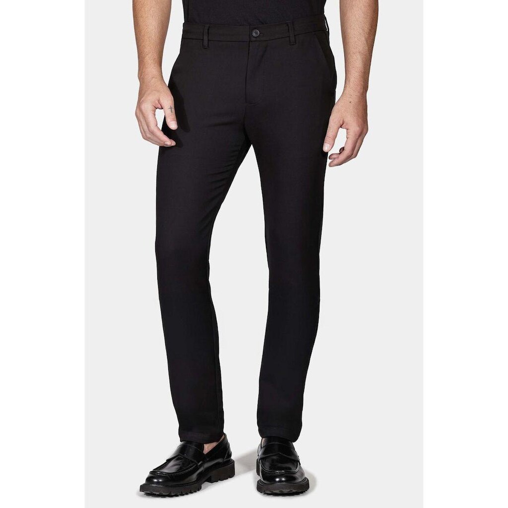 Calça Aramis Chino Clássica Slim Travel Preto