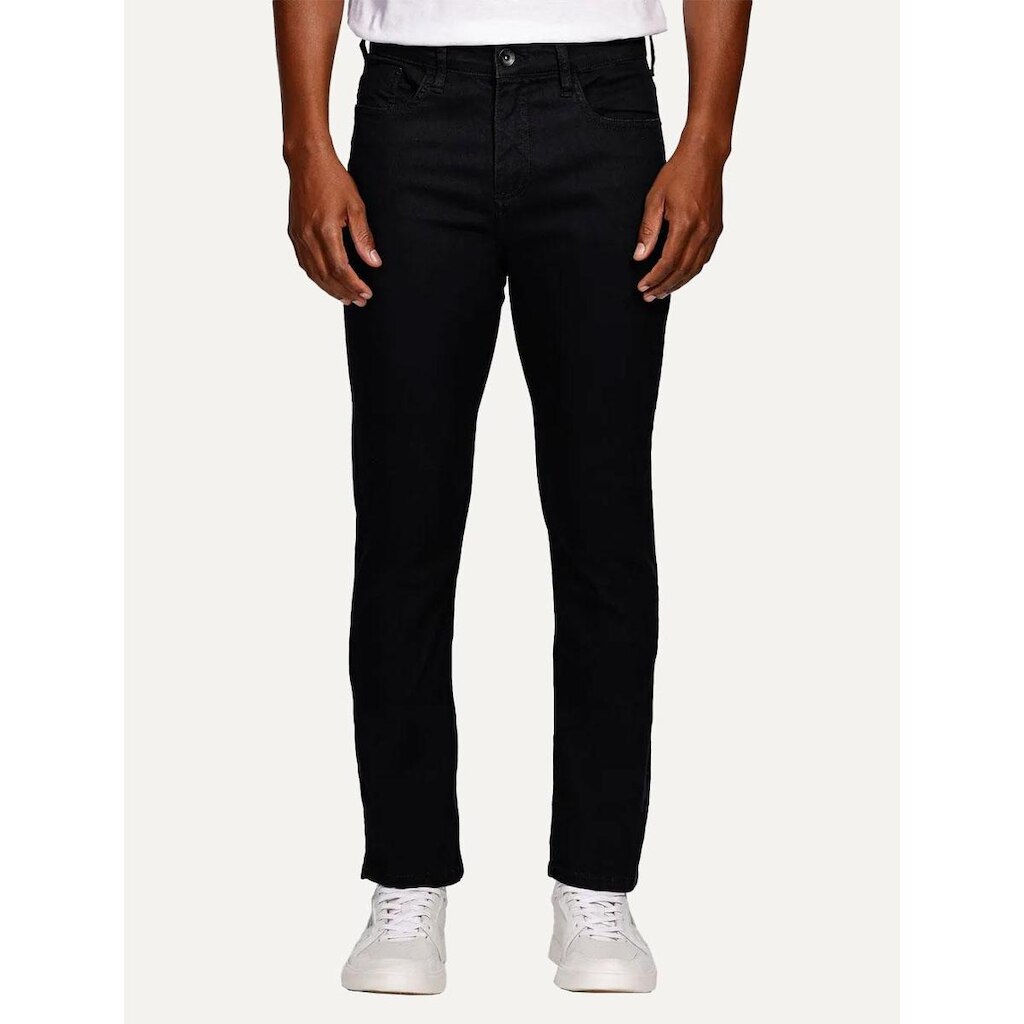 Calça Aramis Jeans Masculina Slim Black Preta