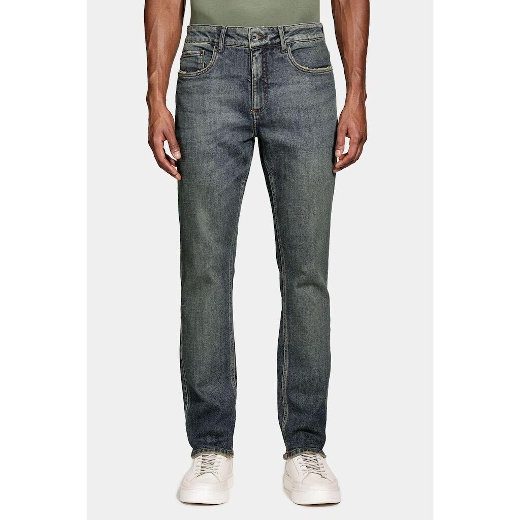 Calca Aramis Jeans Regular Red Blue Intense Azul Escuro