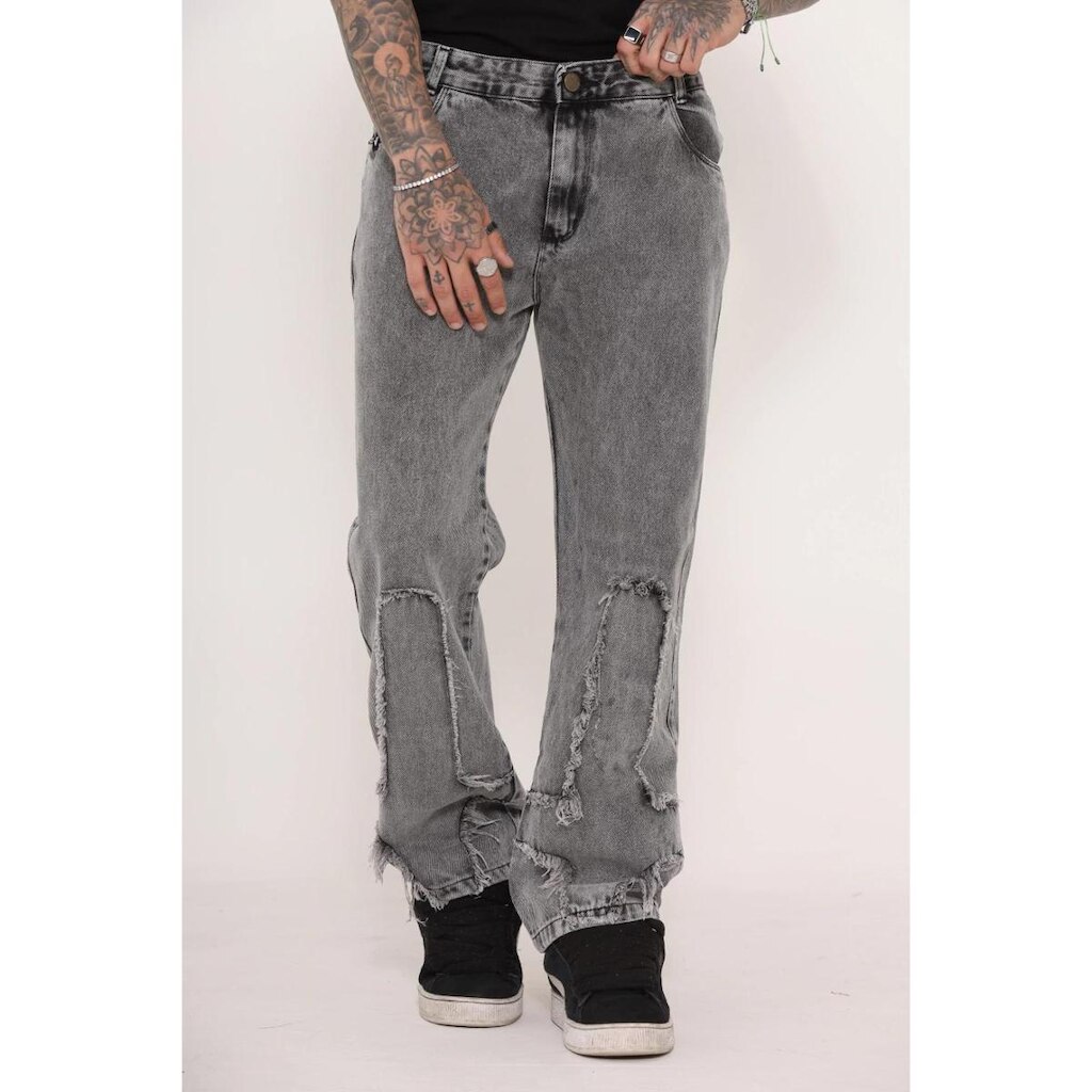 Calça Baggy Denim Co Cruz Invertida