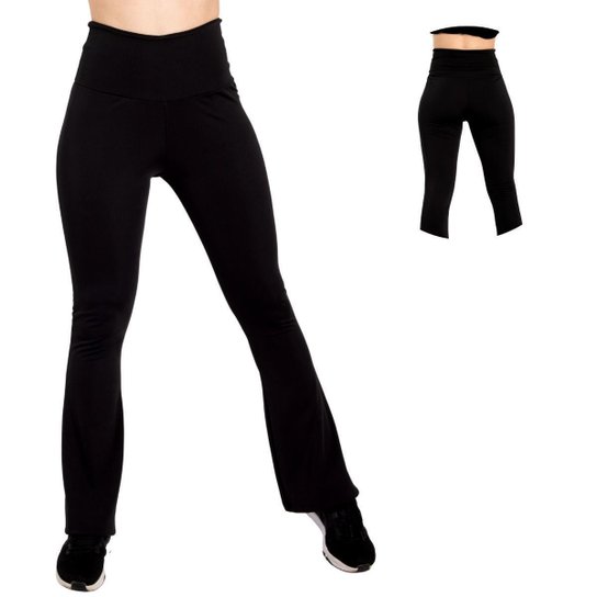 Calça Bailarina Feminina Confortavel Para Caminhadas Treino - Preto Menor preço em Calça Bailarina Feminina Confortavel Para Caminhadas Treino - Preto